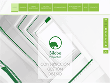 Tablet Screenshot of bilobaprojectum.com